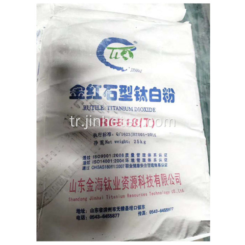 Mürekkep için Jinhai marka titanyum dioksit rutile r6618